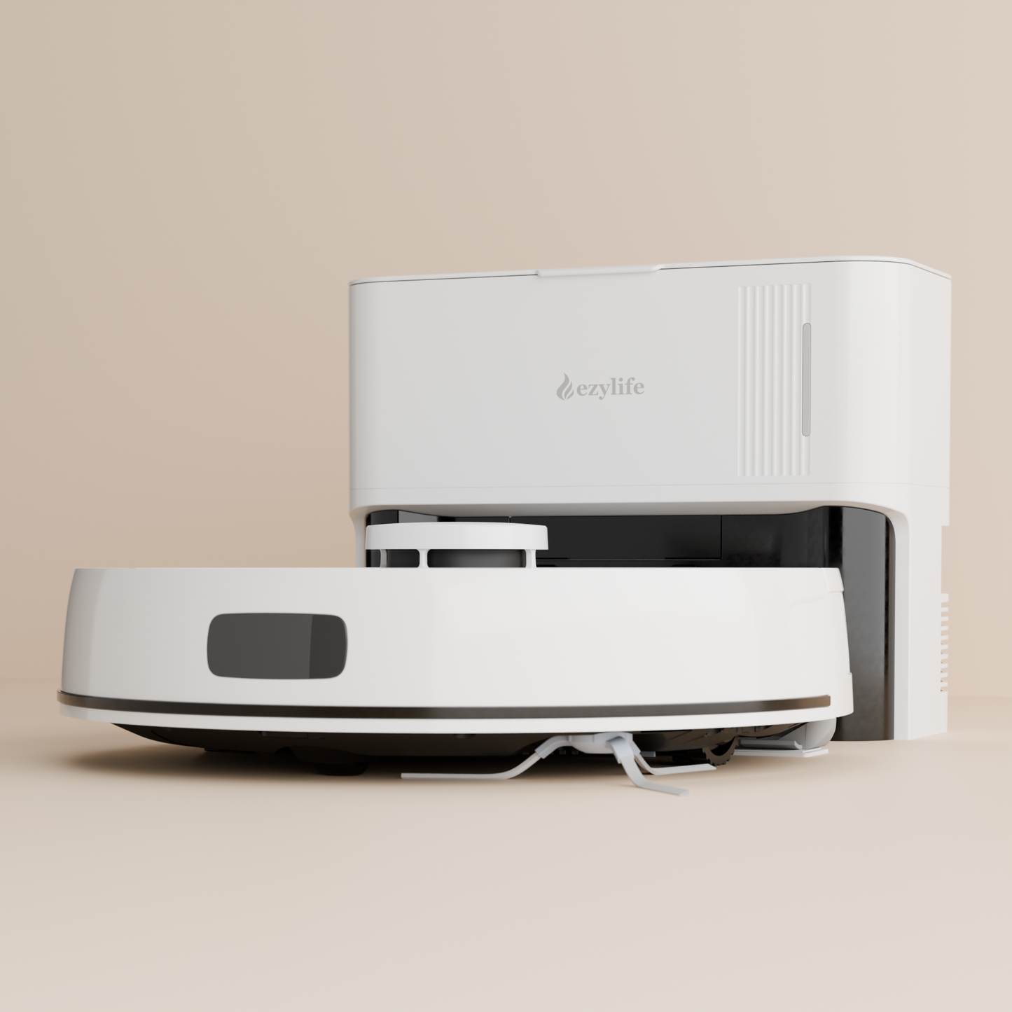 EZYLIFE: Glide 300 Robot Vacuum & Mop Cleaner | Advanced Smart Navigation, D10 Plus Gen2 Technology, Quiet Operation, Multi-Surface Vacuuming & Mopping | App & Voice Control Pack of 1