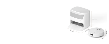 Ezylife : Flow 300 Robotic Vacuum Cleaner | Powerful Suction, Smart Mapping, Multi-Surface Cleaning, App Control, Long Battery Life | Efficient Home